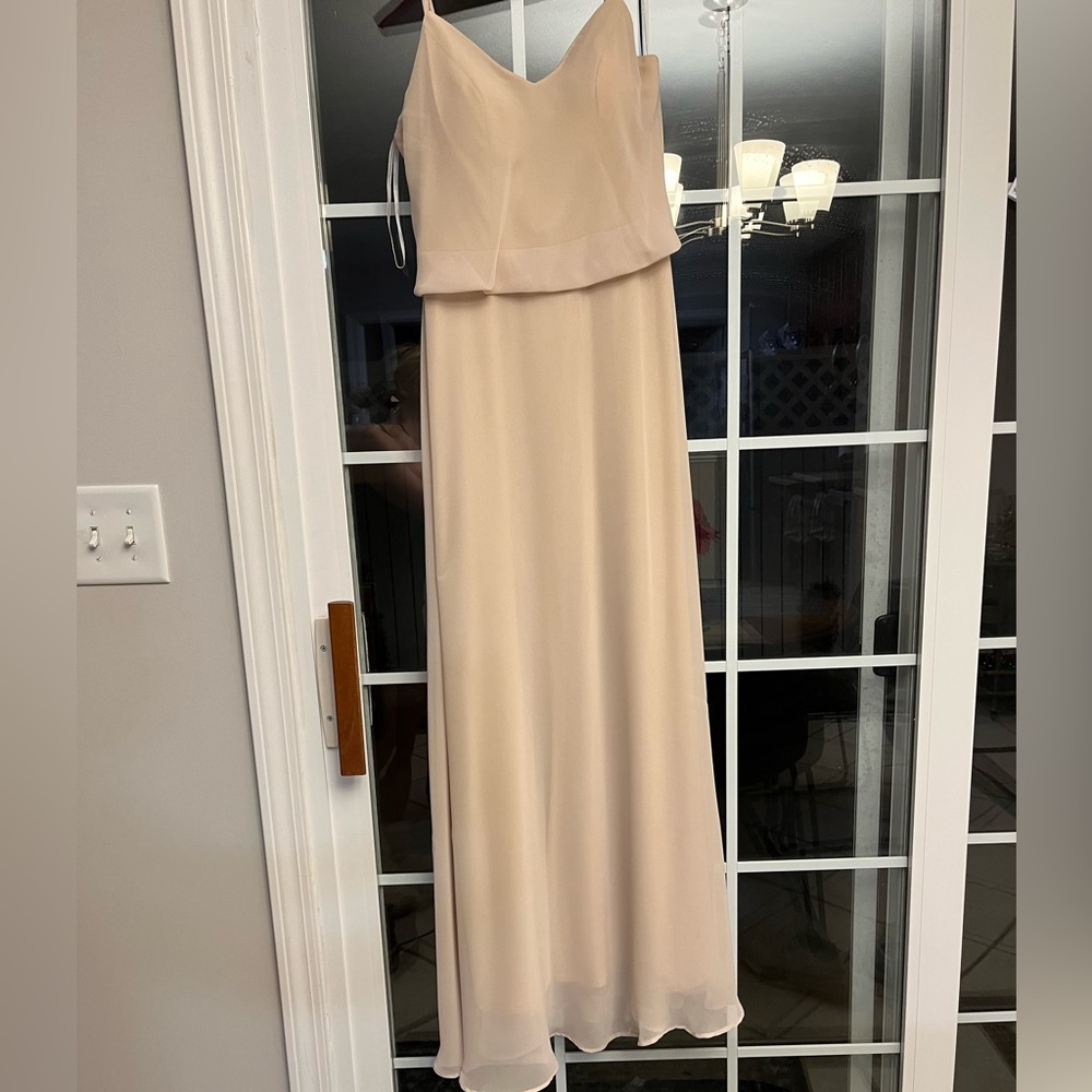 EVA USA Nude Bridesmaids Dress